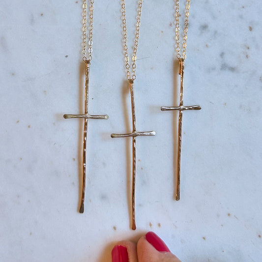 Artisan Cross Necklace