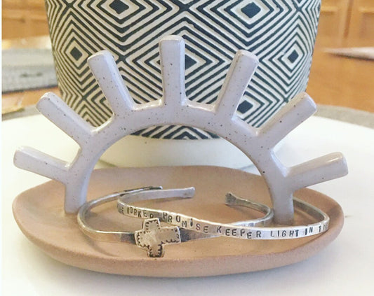 New WayMaker Set Sterling Silver Hand Forged Cuff